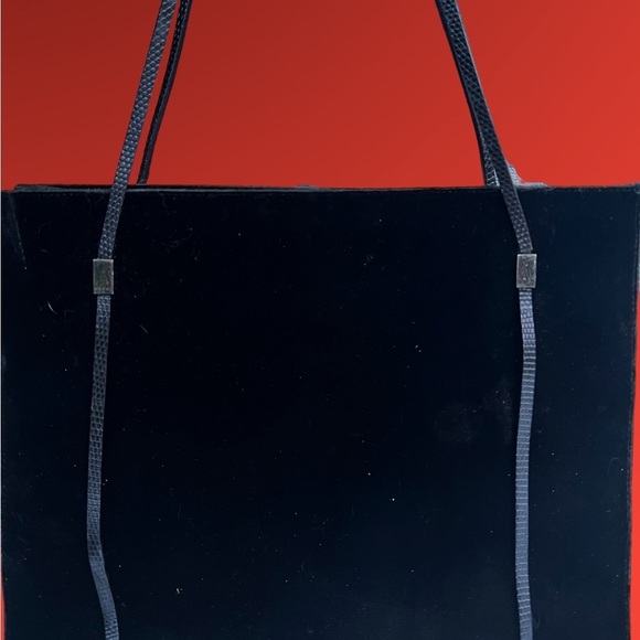 Velvet  and lizard Gucci Evening Bag - Picture 1 of 7